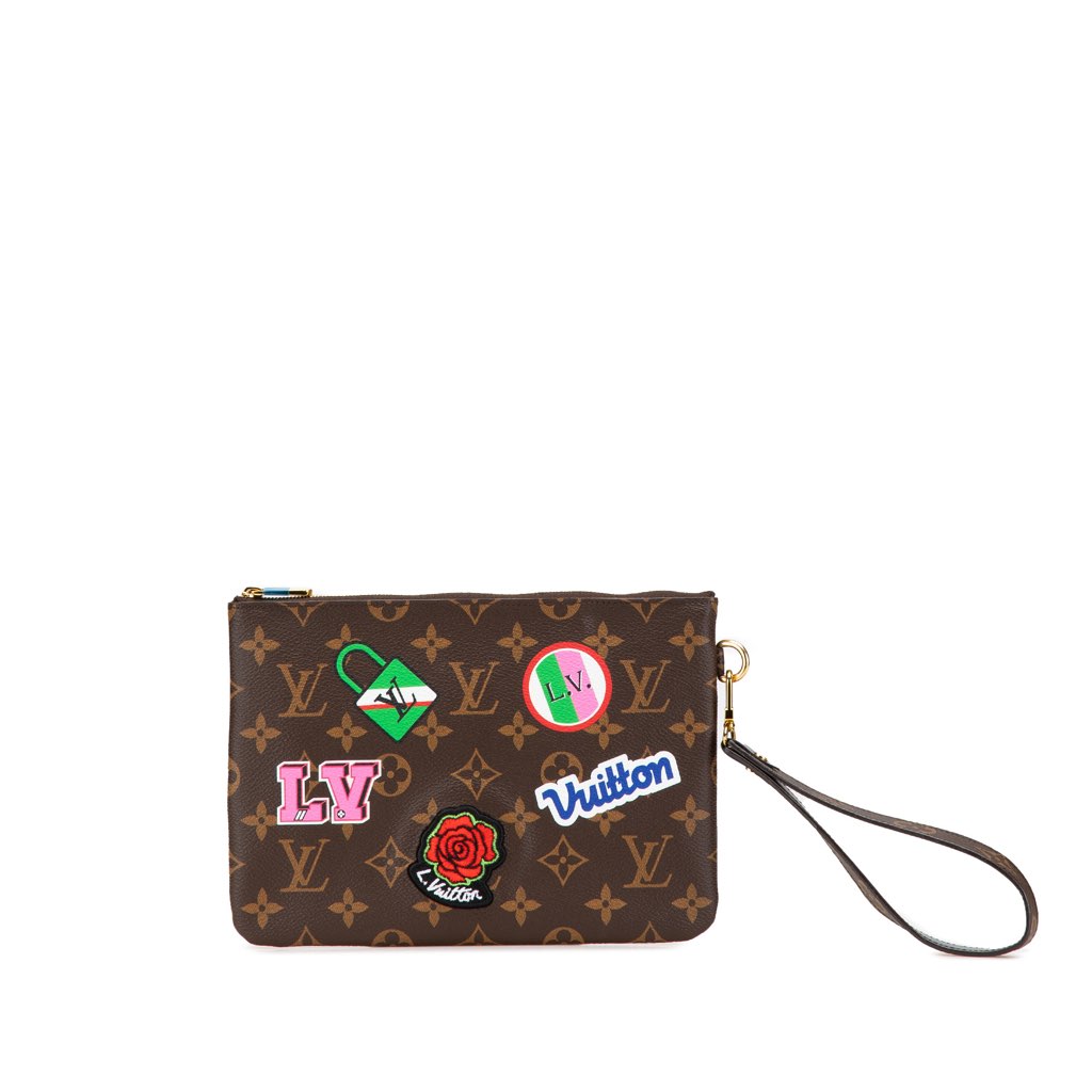 Louis Vuitton Monogram Patches City Pouch