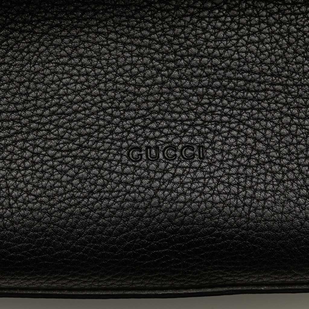 Gucci Small Leather Bamboo Daily Satchel - Detail 1