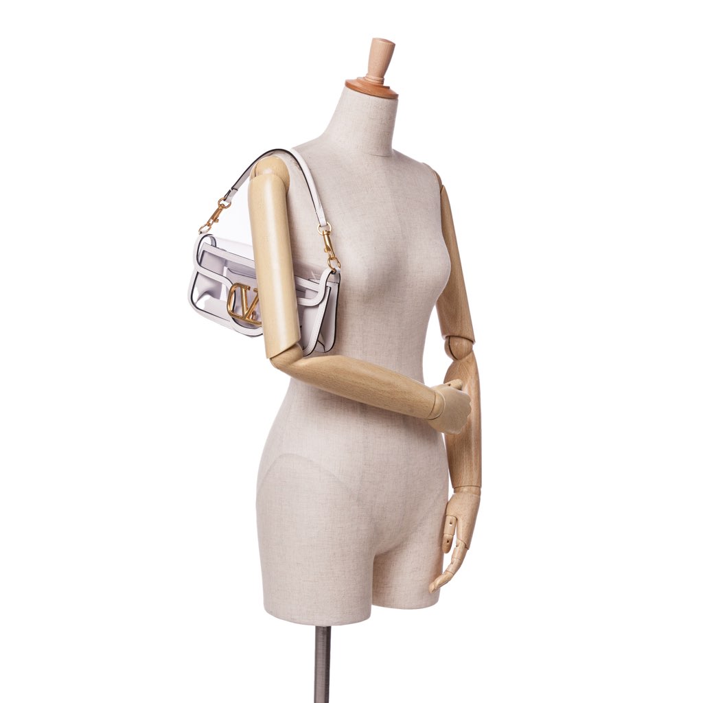 Valentino PVC VLogo Loco Satchel - Image 12