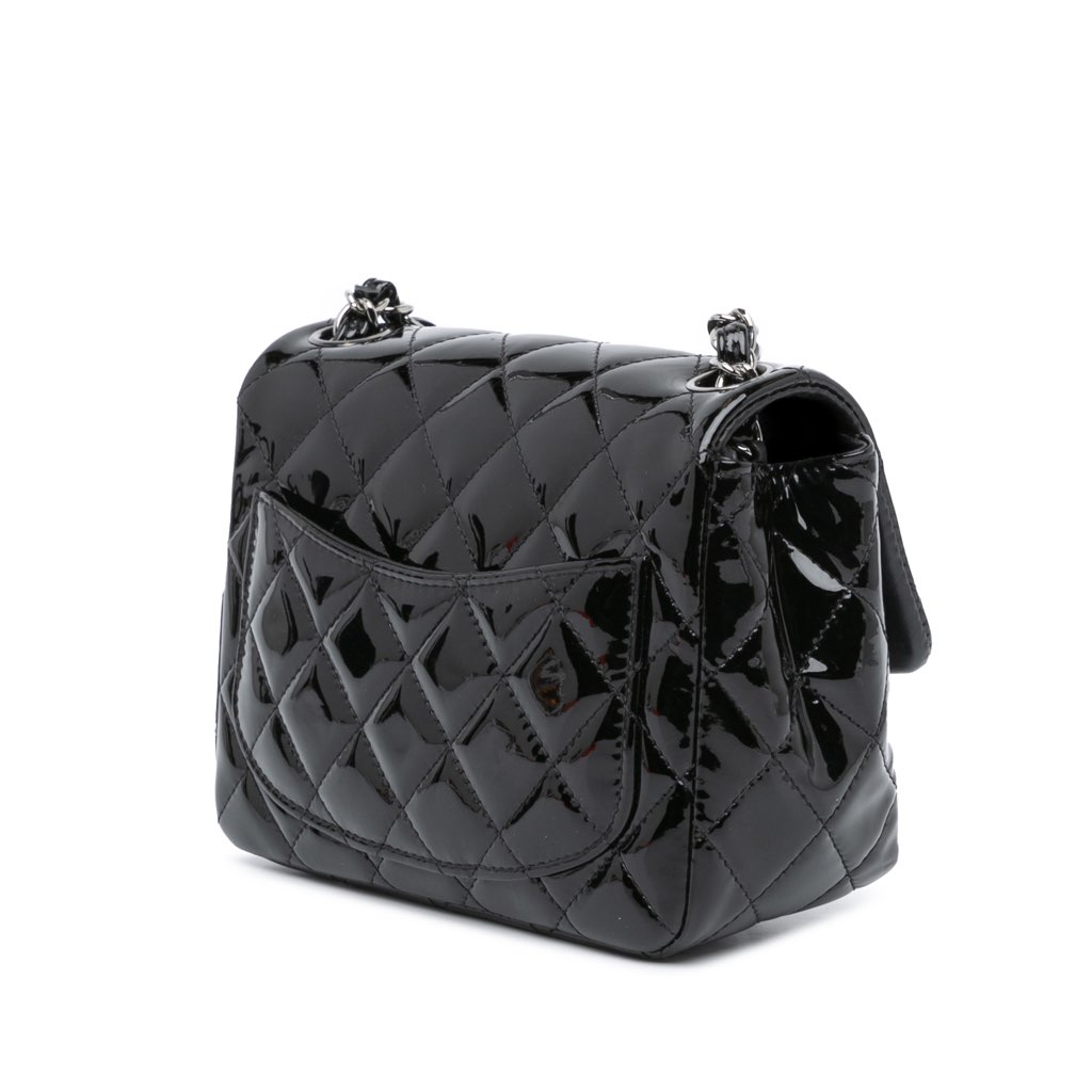 Chanel Mini Square Classic Patent Single Flap - 2