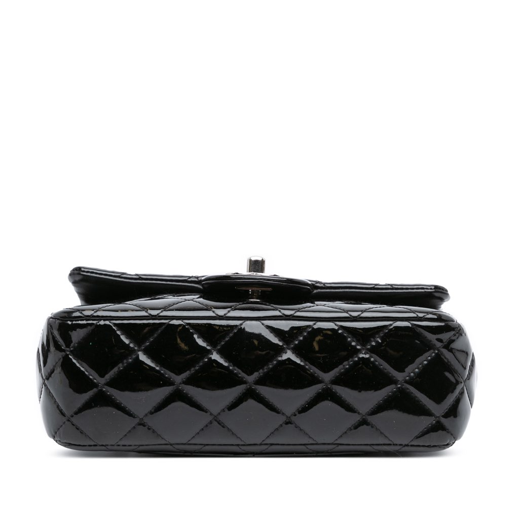 Chanel Mini Rectangular Classic Patent Single Flap - 3