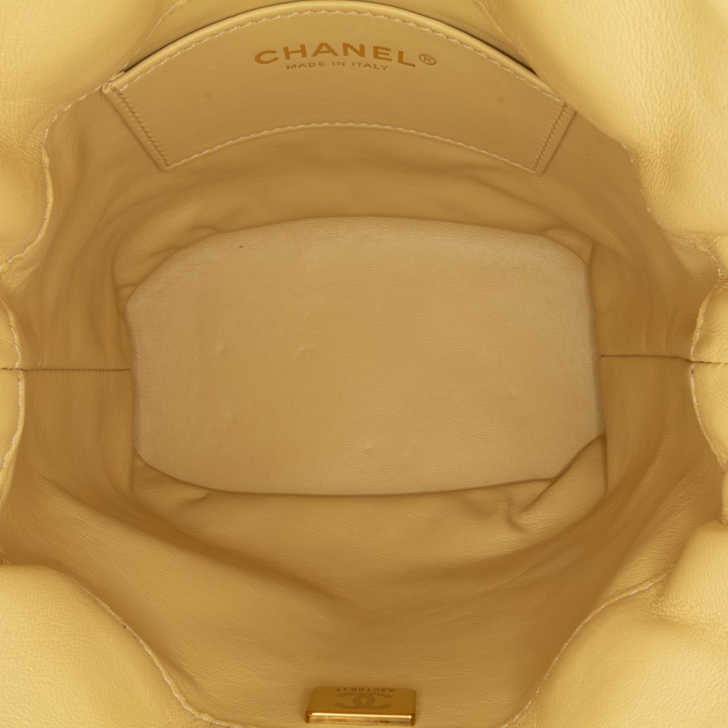 Chanel Mini Lambskin Pending CC Bucket Bag - 4