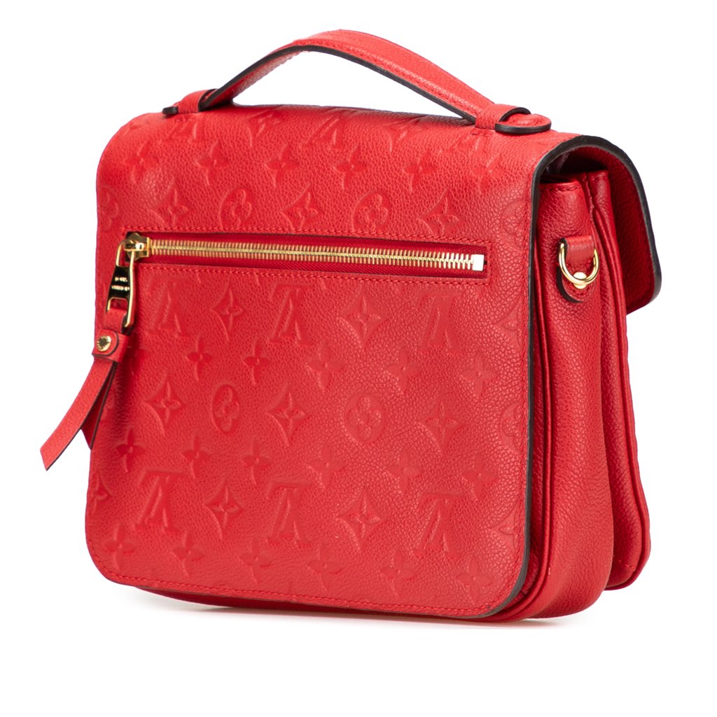 Louis Vuitton Monogram Empreinte Pochette Metis - Back view