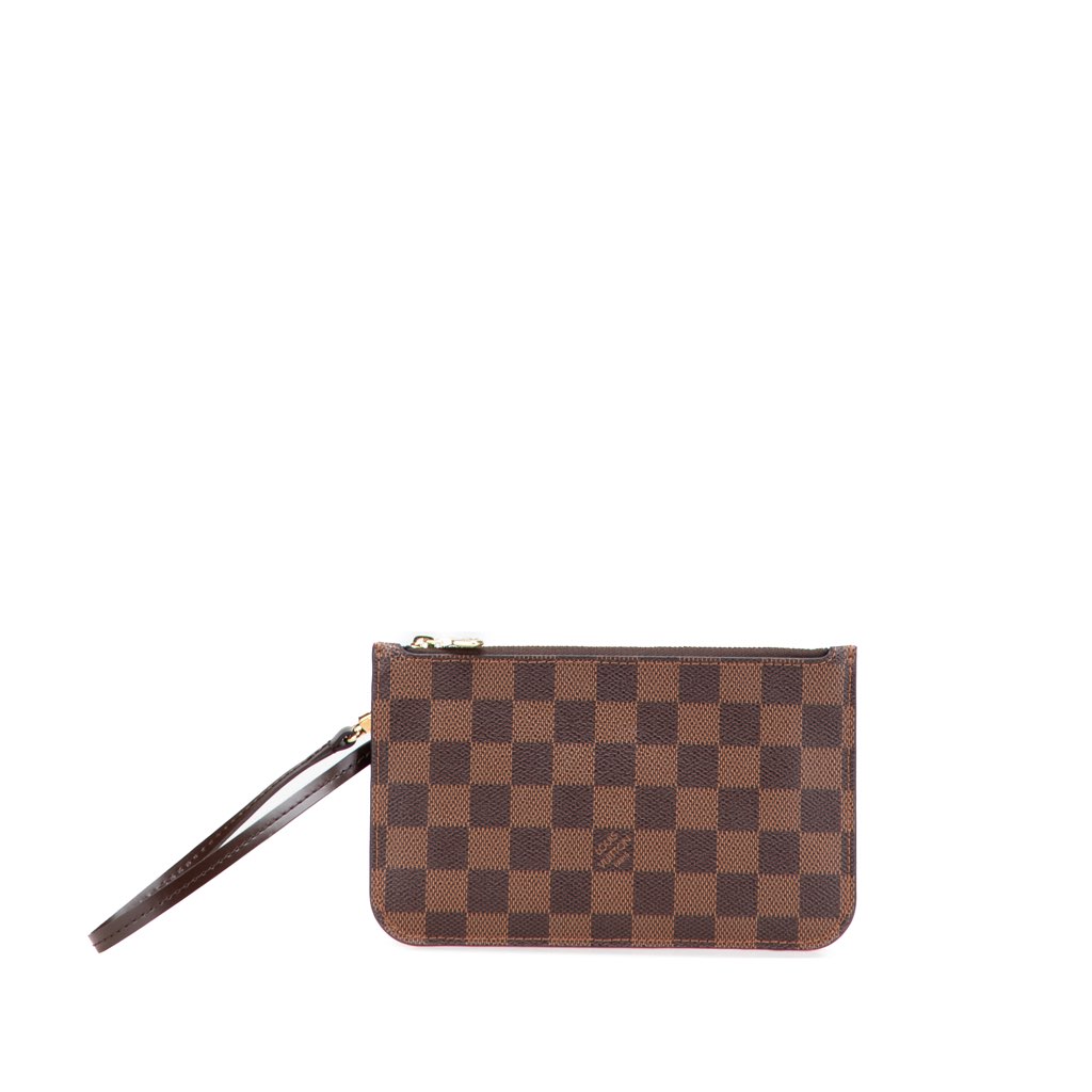 Louis Vuitton Damier Ebene Neverfull PM Pouch