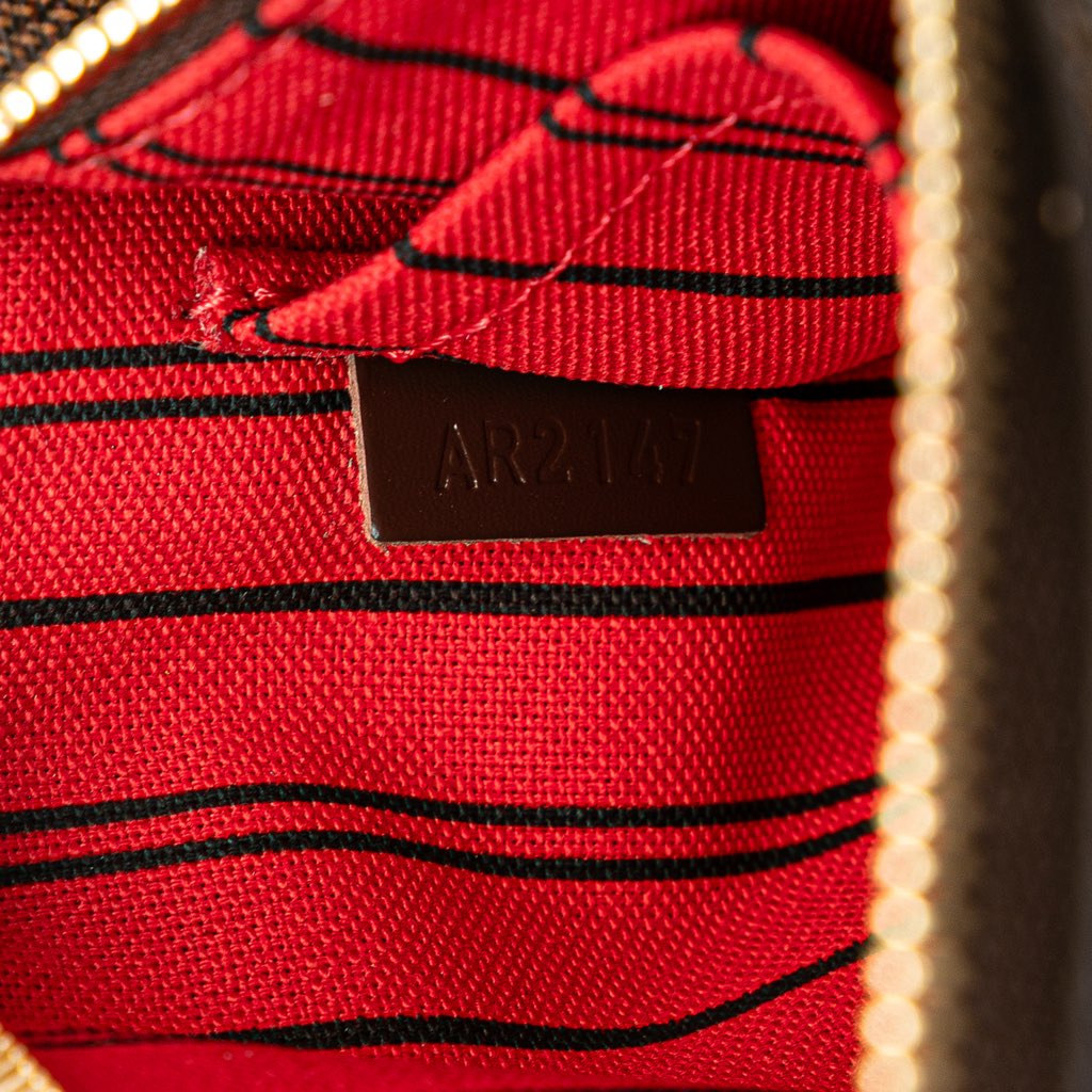 Louis Vuitton Damier Ebene Neverfull PM Pouch - Detail 1