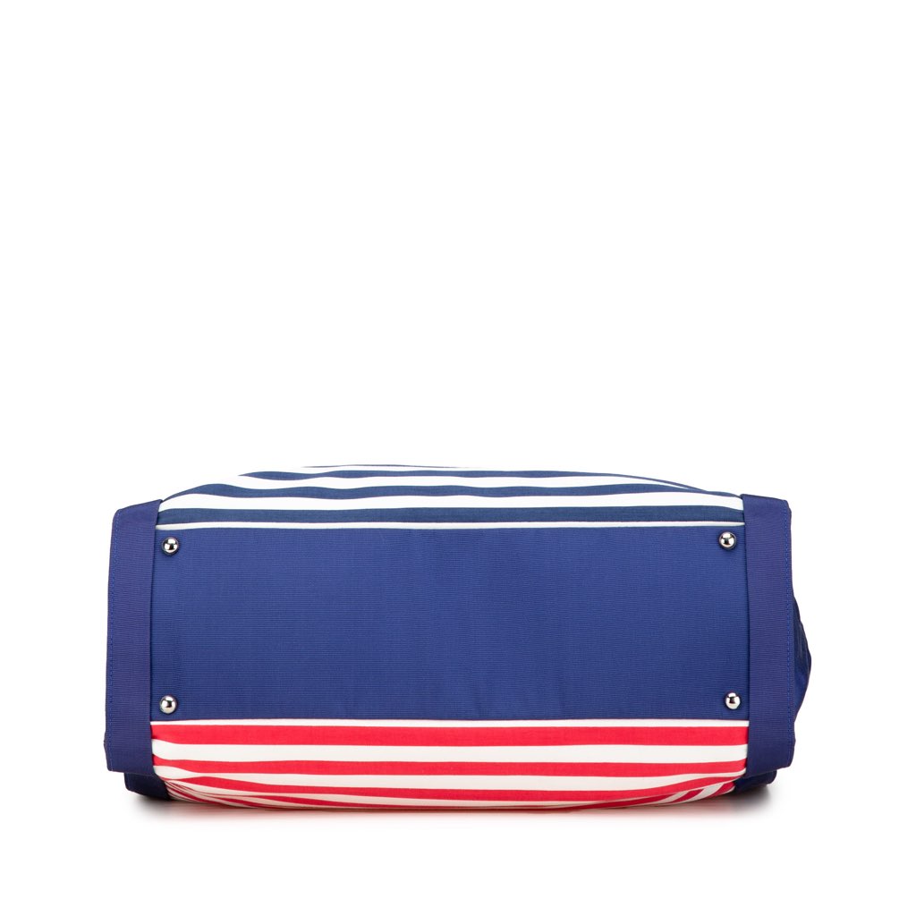 Chanel Paris Venice CC Canvas Mariniere Chain Tote - 3