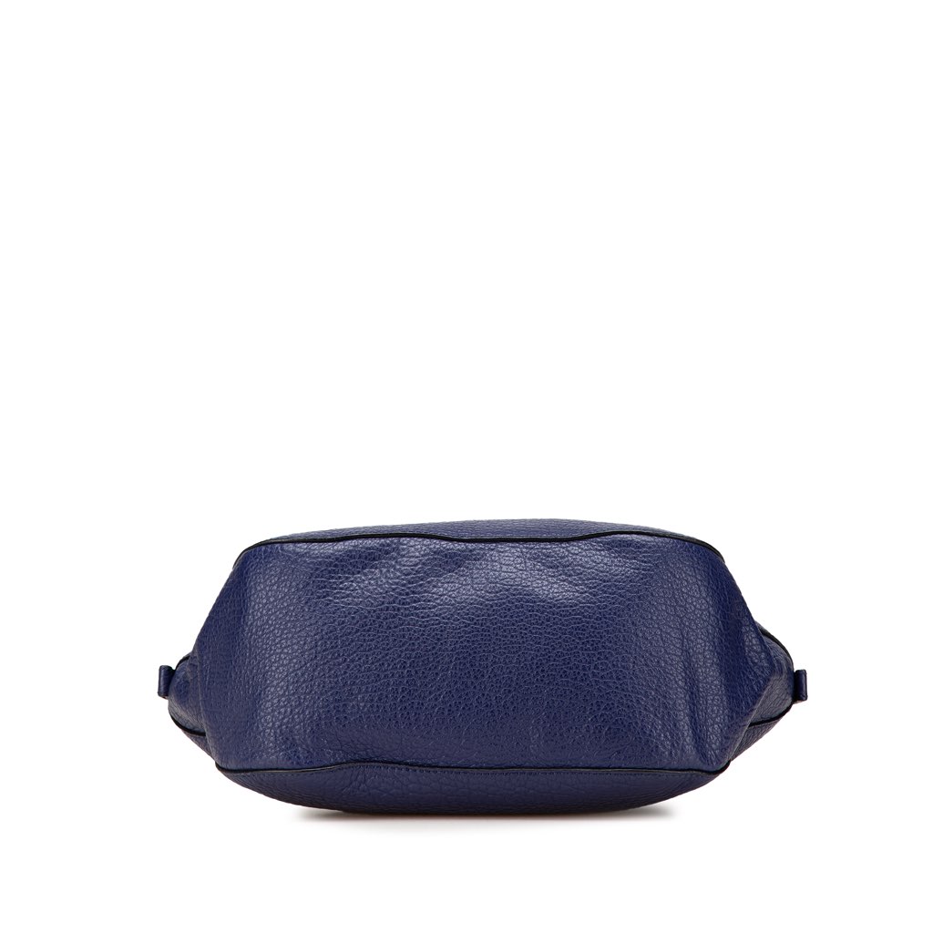 Burberry Large Grained Calfskin Heritage Orchard Bowling Bag - Image 6