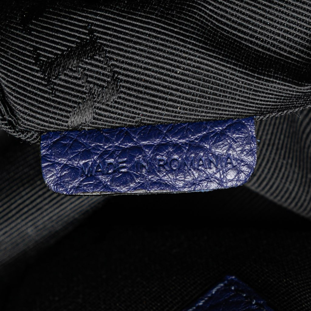 Burberry Large Grained Calfskin Heritage Orchard Bowling Bag - Detail 1