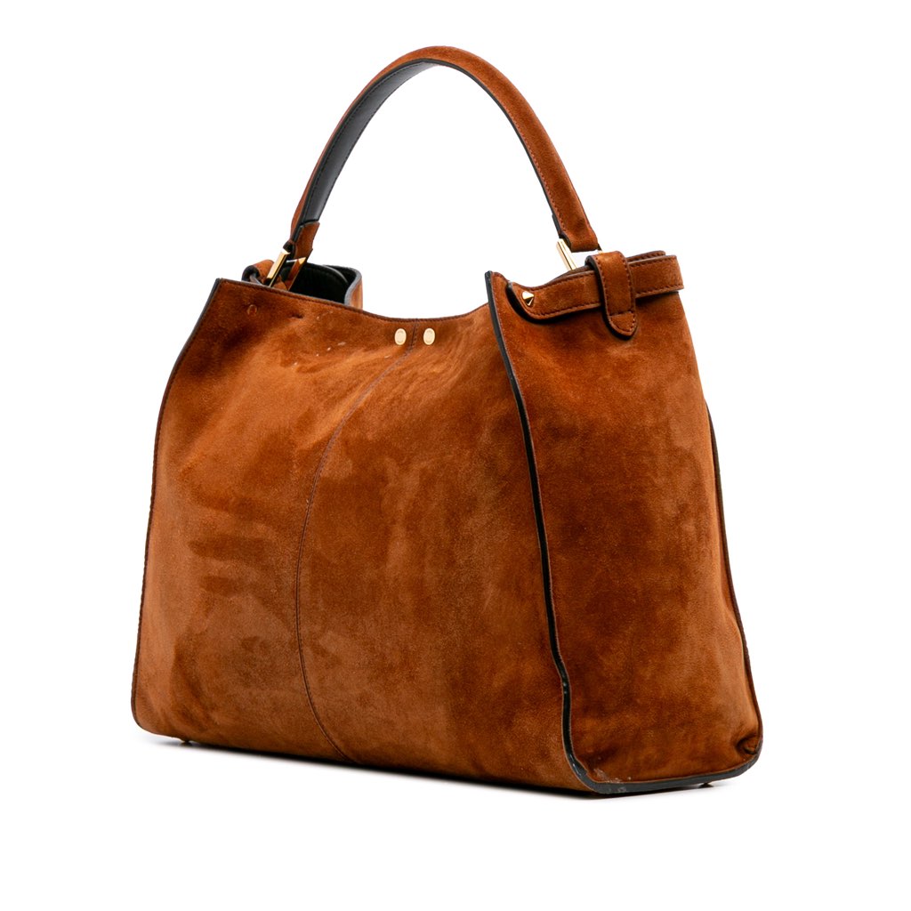 Fendi Large Suede Peekaboo X-Lite - 2