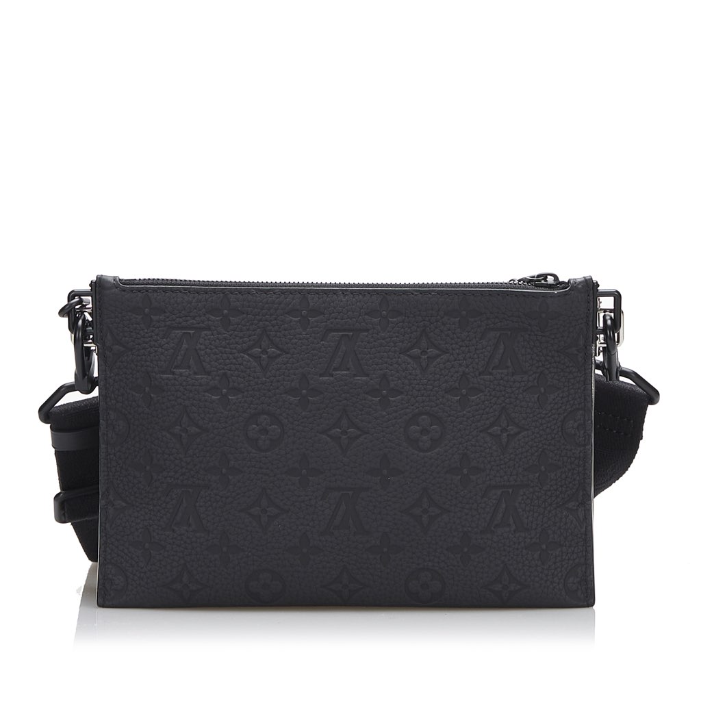 Louis Vuitton Damier Glitter Taurillon In The Loop Trio Pouch - 3
