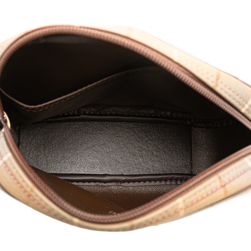 Burberry Vintage Check Canvas Clutch - 4