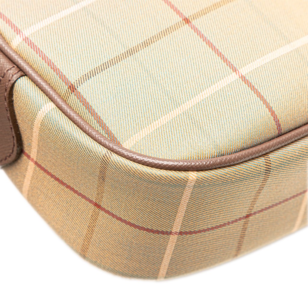 Burberry Vintage Check Canvas Clutch - Image 10