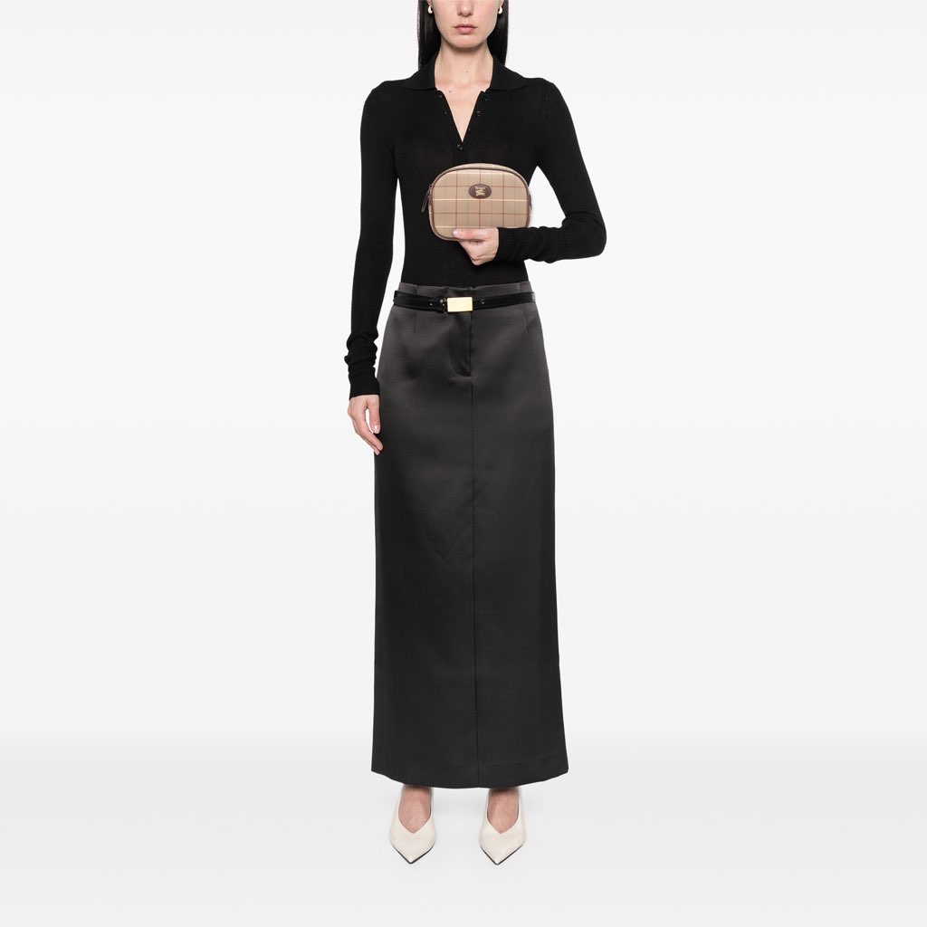 Burberry Vintage Check Canvas Clutch - Image 12