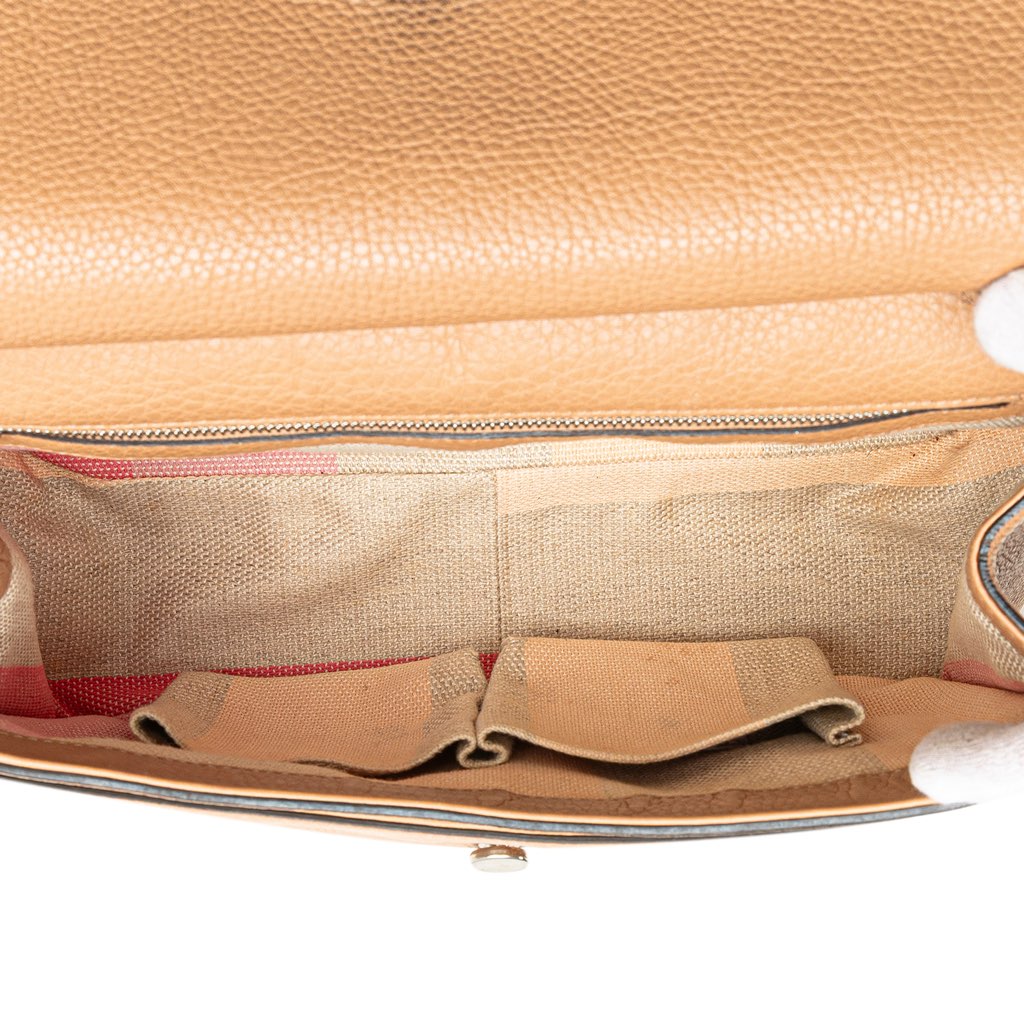 Gucci Medium Leather Bamboo Daily Crossbody - 4