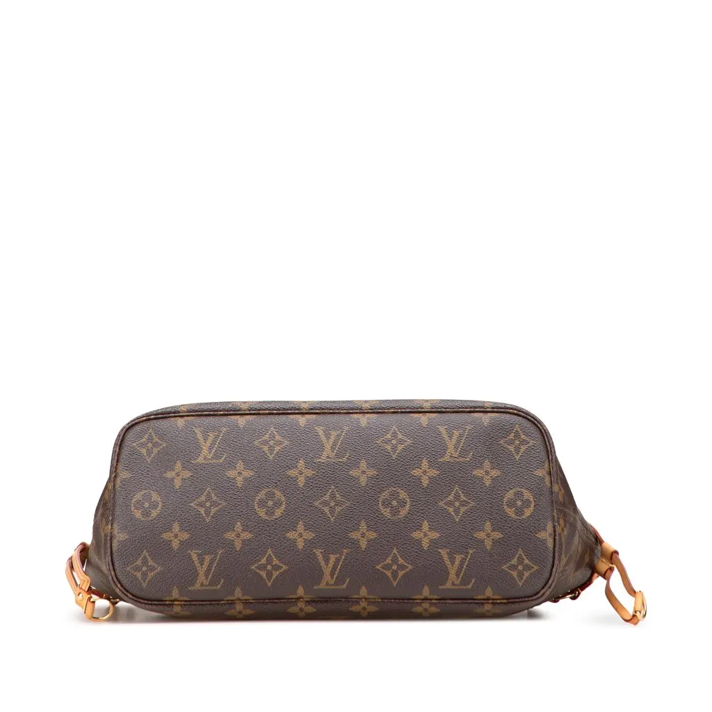 Louis Vuitton Monogram Neverfull PM Brown Canvas Good - Inside View