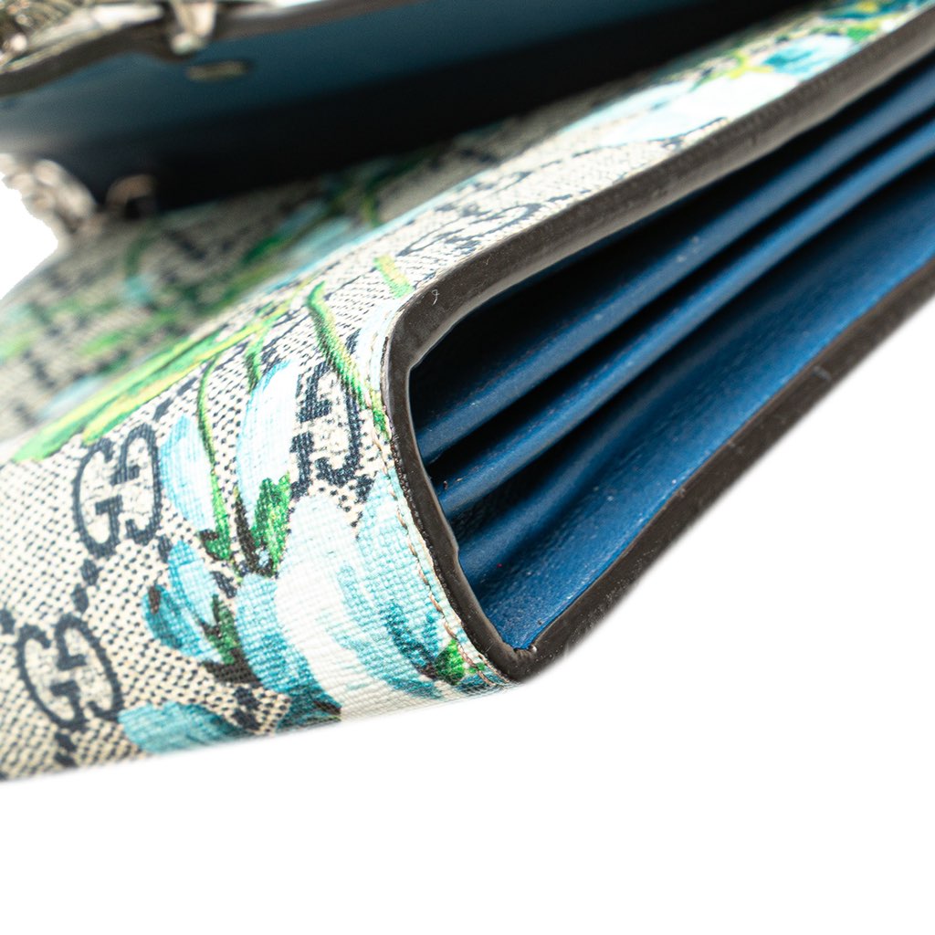 Gucci GG Supreme Dionysus Blooms Chain Wallet - Detail 1