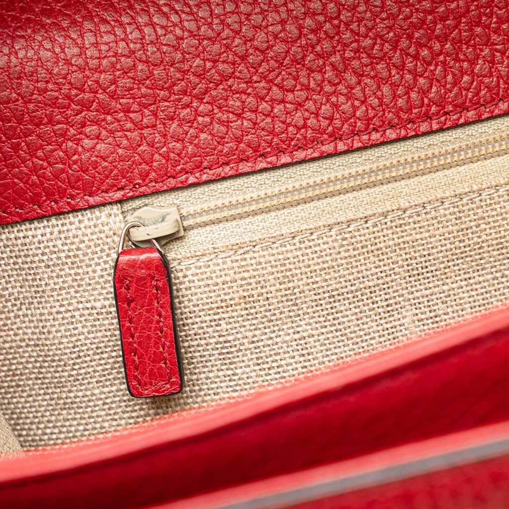 Gucci Medium Dollar Calfskin Interlocking G Crossbody - Detail 2