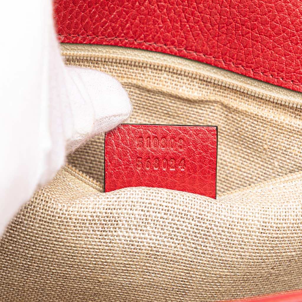 Gucci Medium Dollar Calfskin Interlocking G Crossbody - Image 10