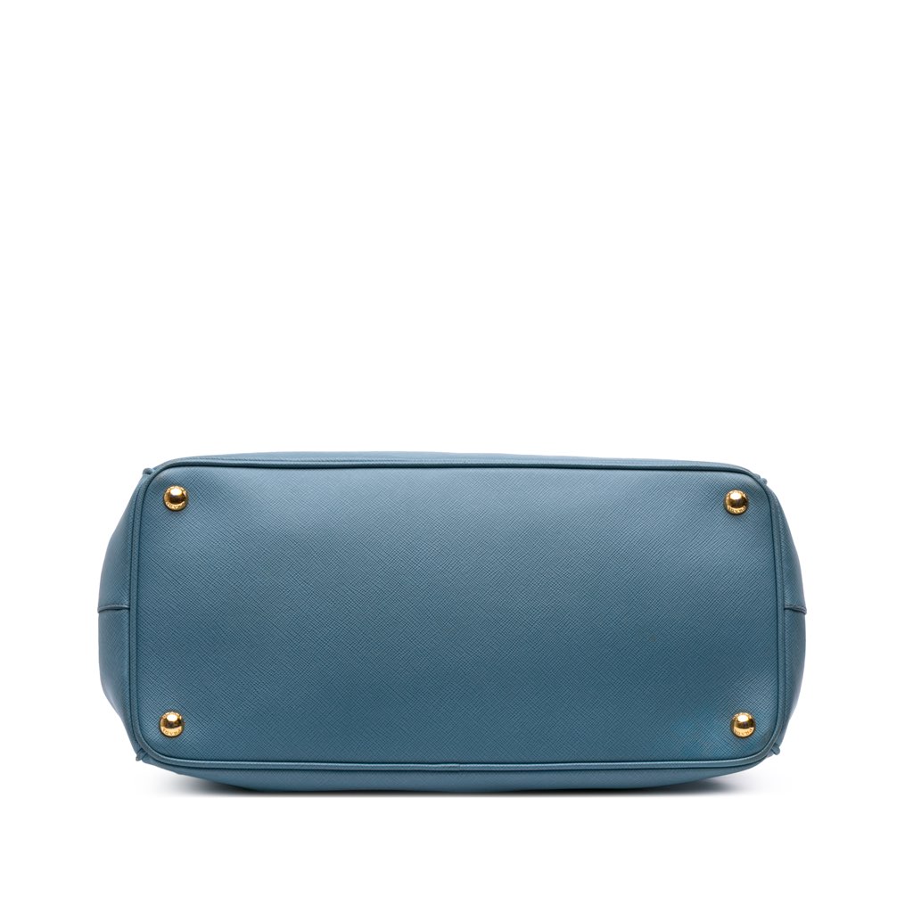 Prada Large Saffiano Lux Galleria Double Zip Satchel - 3