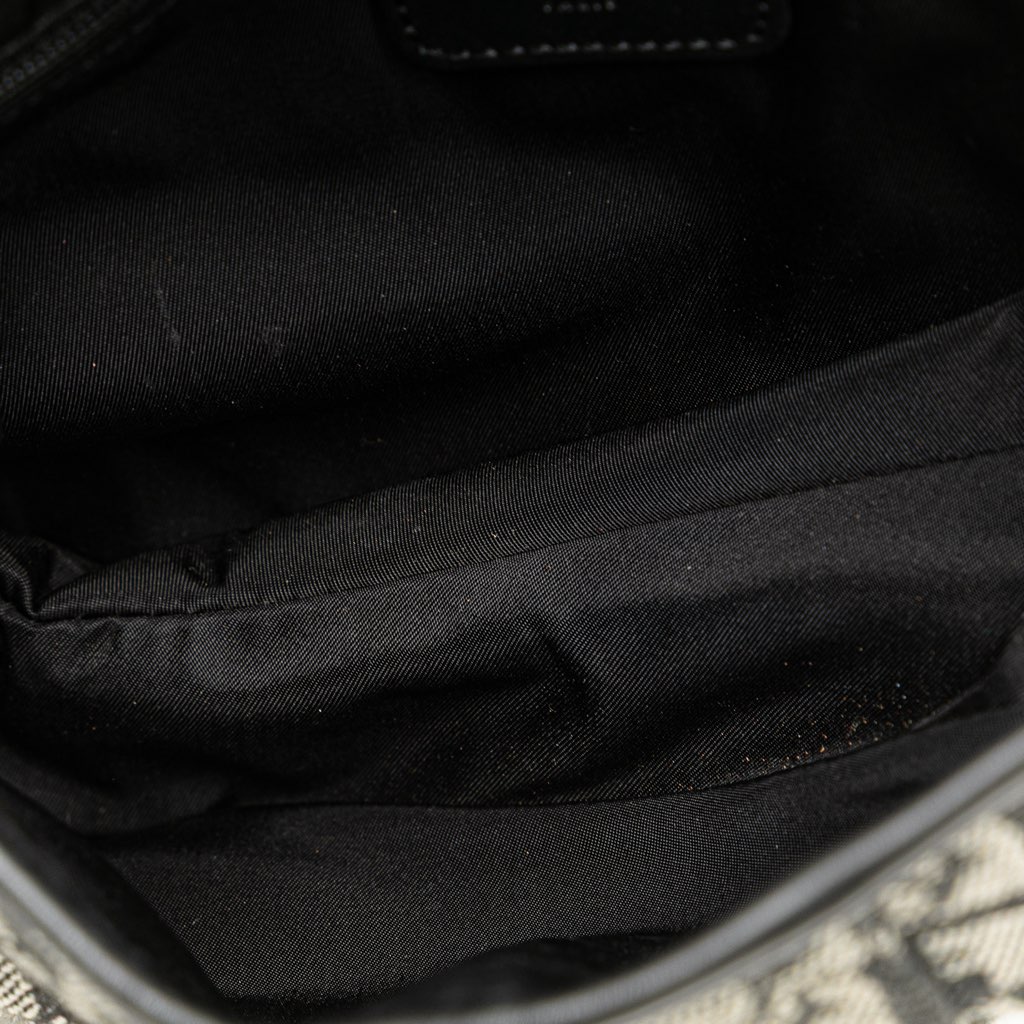 Dior Diorissimo Canvas Saddle Bag - 4