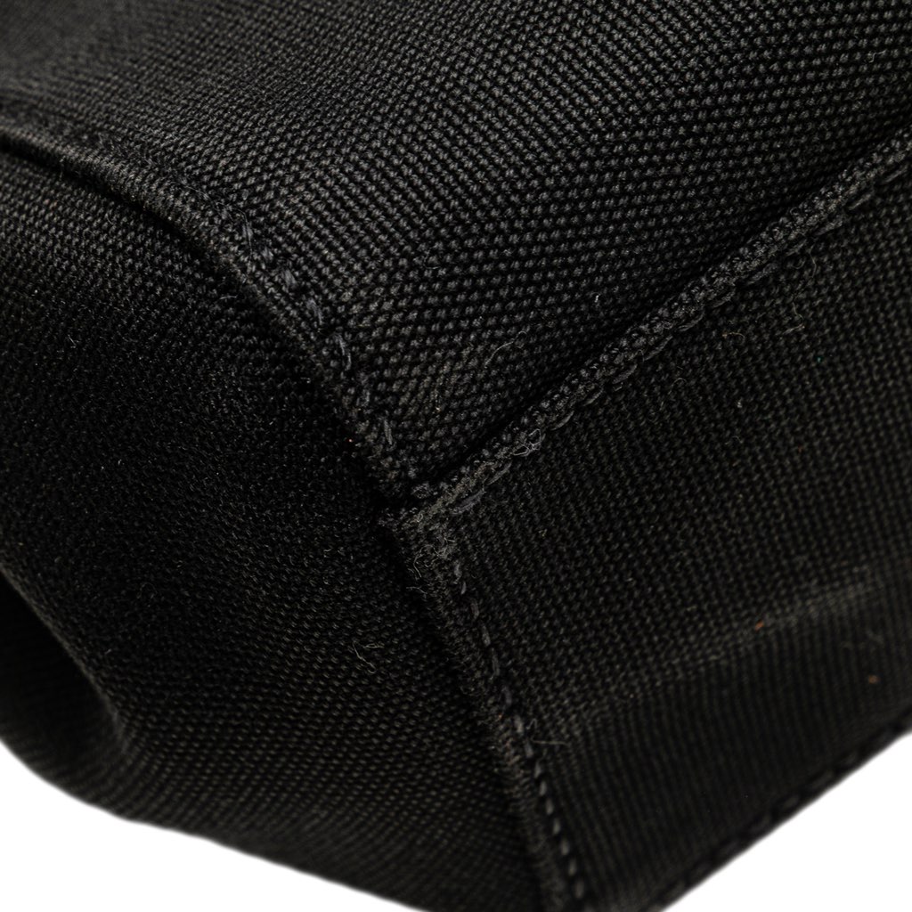 Miu Miu Small Canapa Canvas and leather Logo Satchel - Image 10