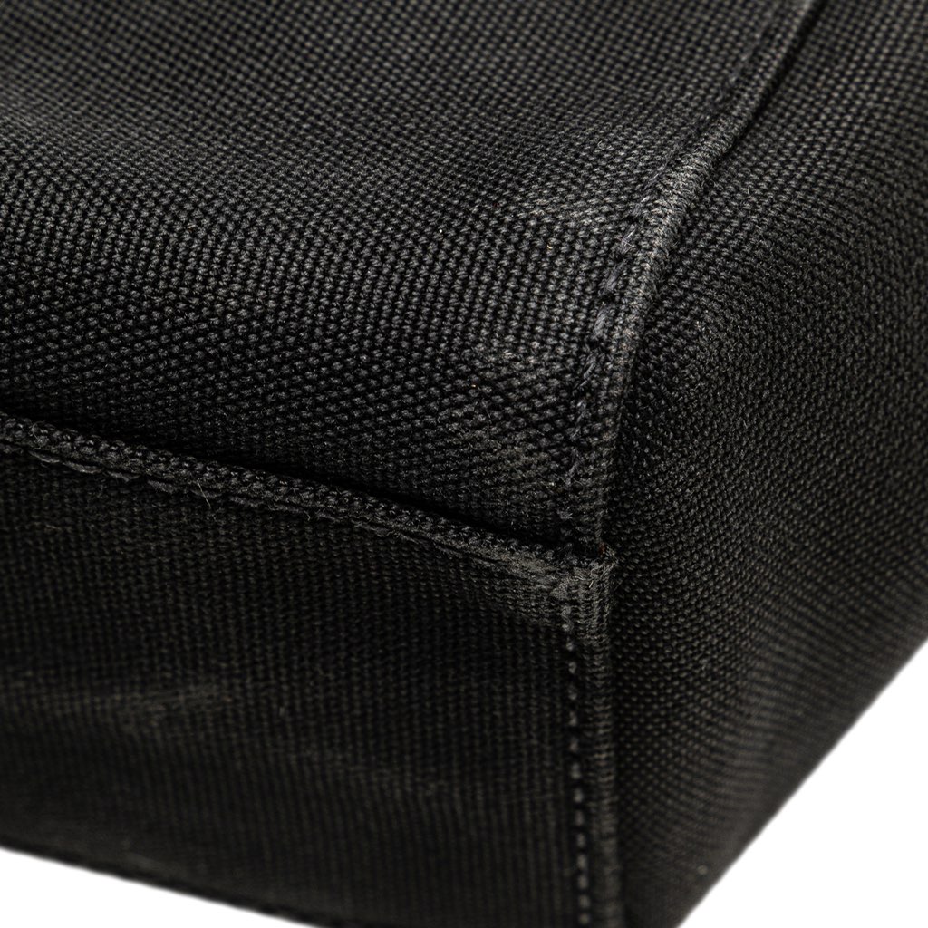 Miu Miu Small Canapa Canvas and leather Logo Satchel - Image 11