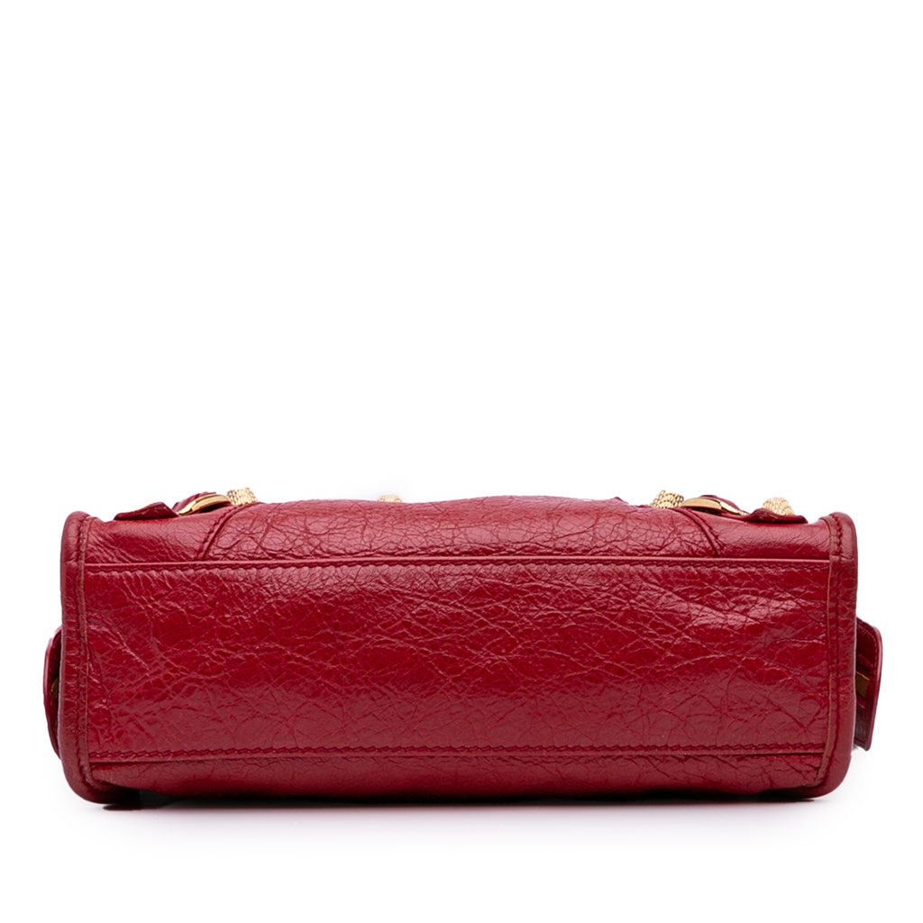 Balenciaga Mini Lambskin Motocross City Giant 21 Satchel - 3