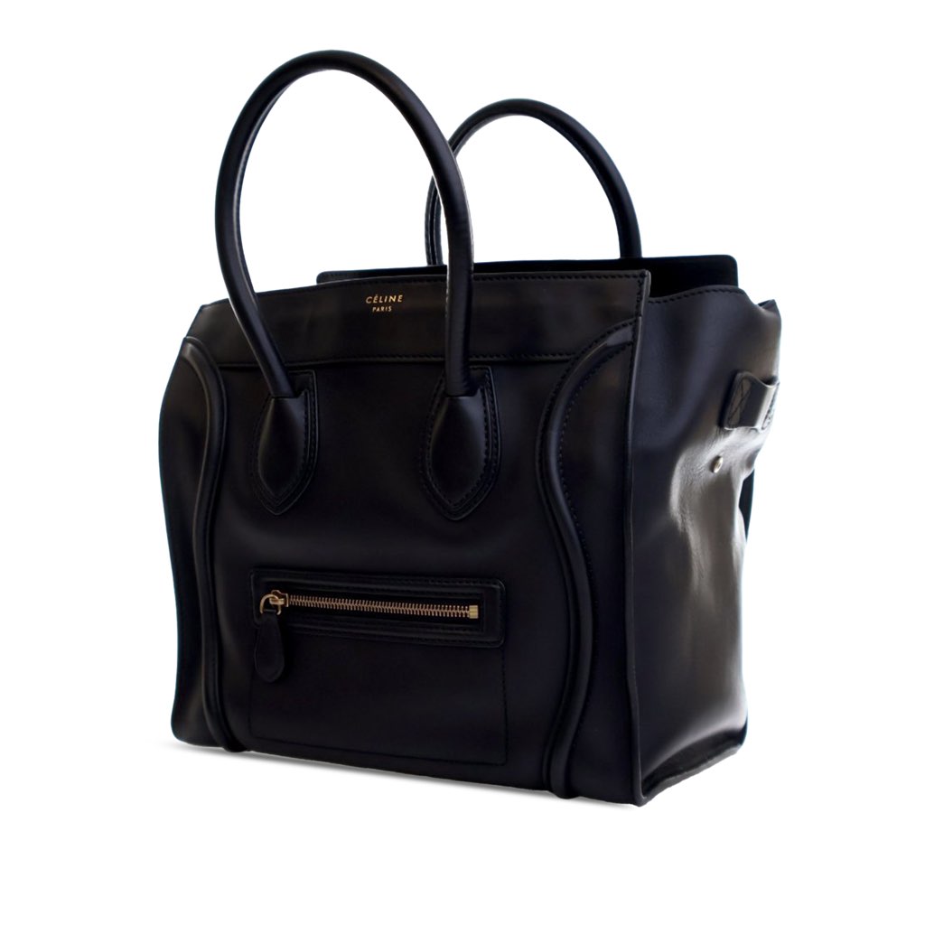 Celine Mini Calfskin Luggage Tote - 4