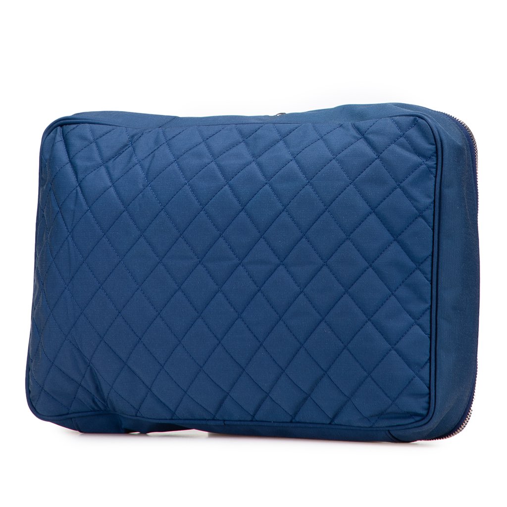 Chanel CC Quilted Nylon Laptop Case - 2