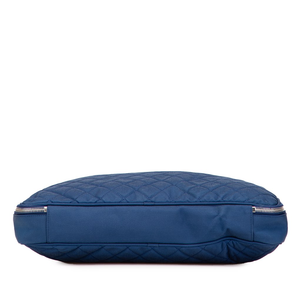 Chanel CC Quilted Nylon Laptop Case - 3