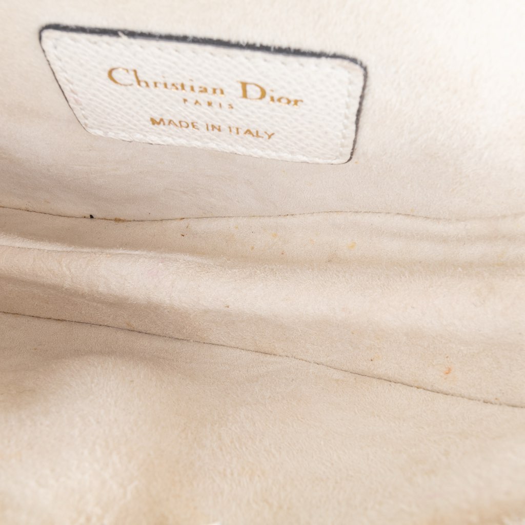 Dior Mini Grained Calfskin Saddle Bag - 4