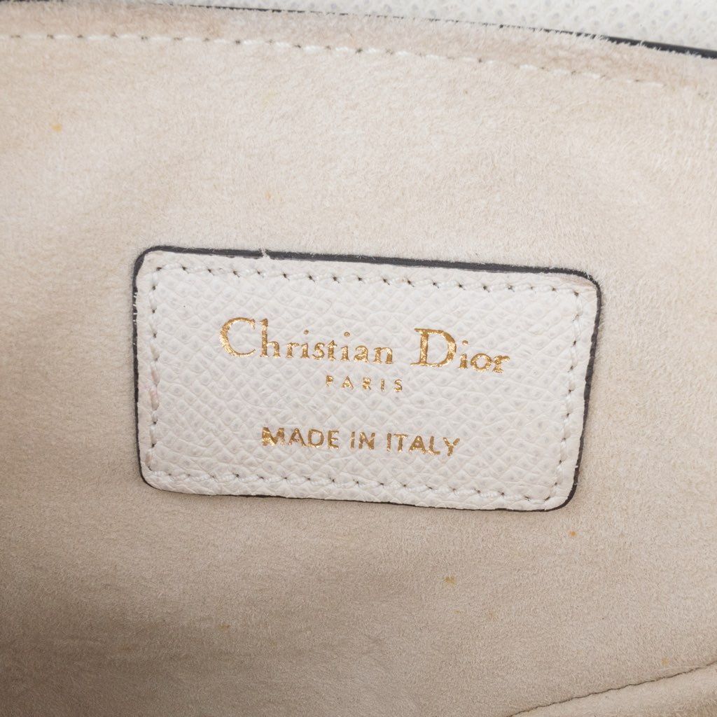 Dior Mini Grained Calfskin Saddle Bag - 5