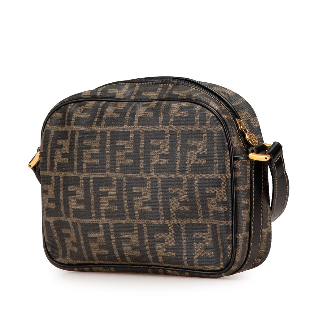 Fendi Zucca Coated Canvas Crossbody - 2