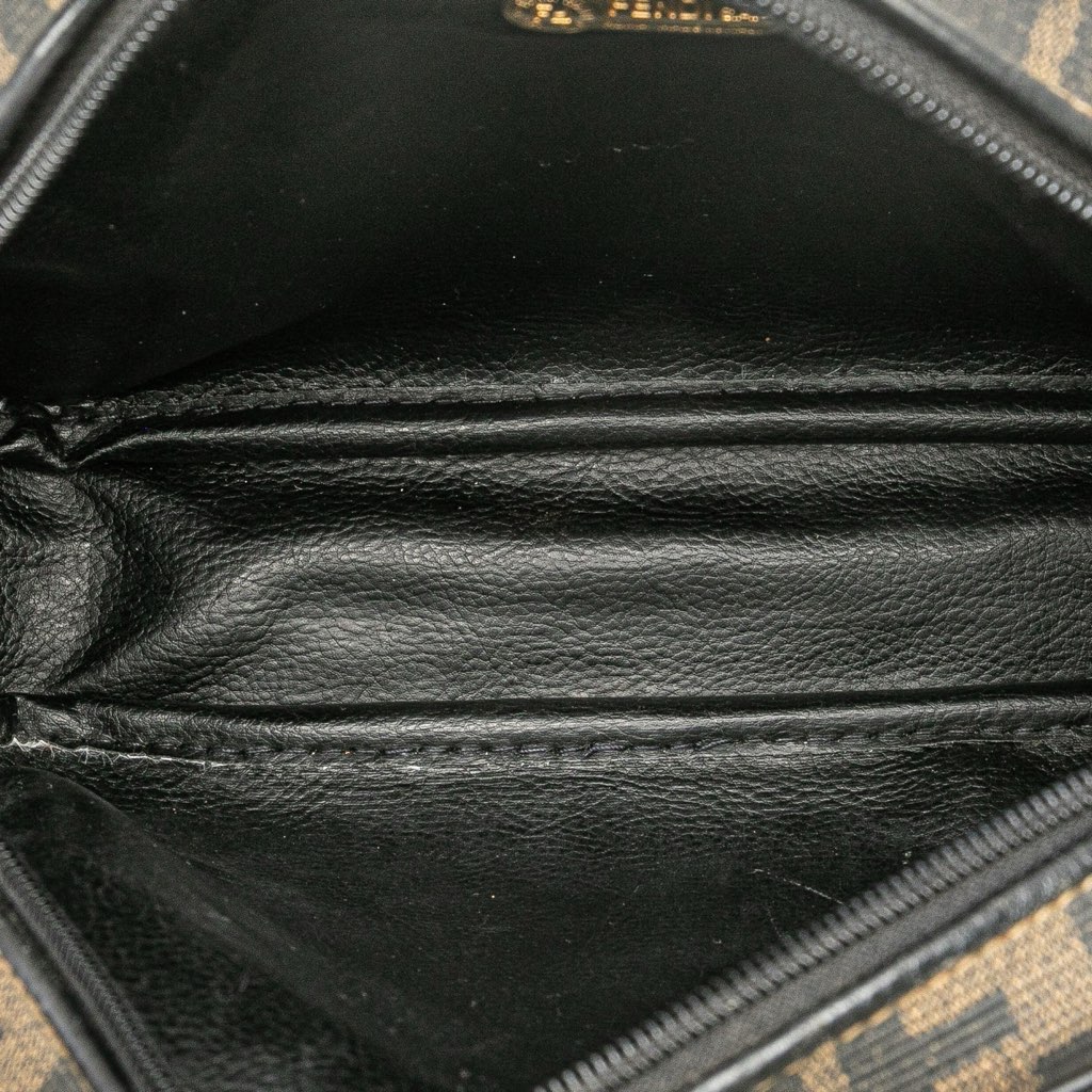 Fendi Zucca Coated Canvas Crossbody - 4