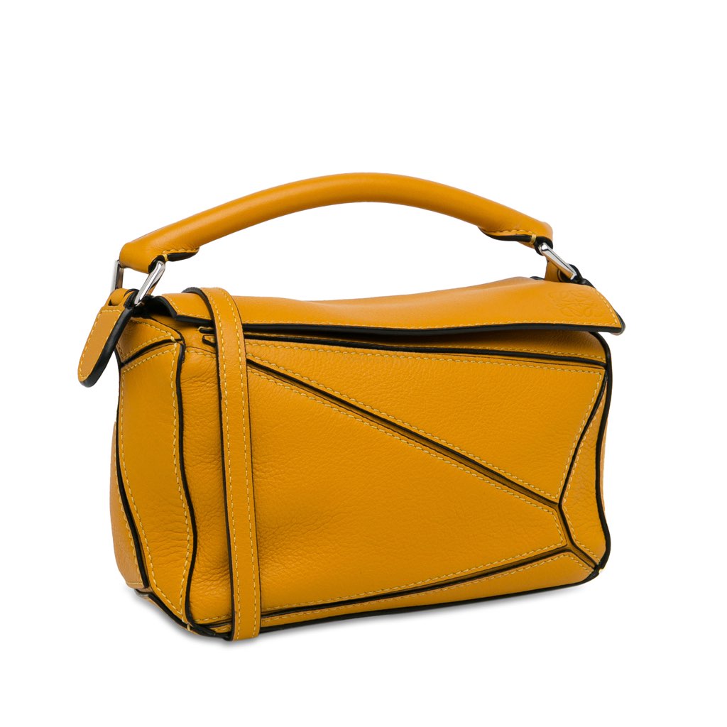 Loewe Mini Calfskin Puzzle Satchel - 2