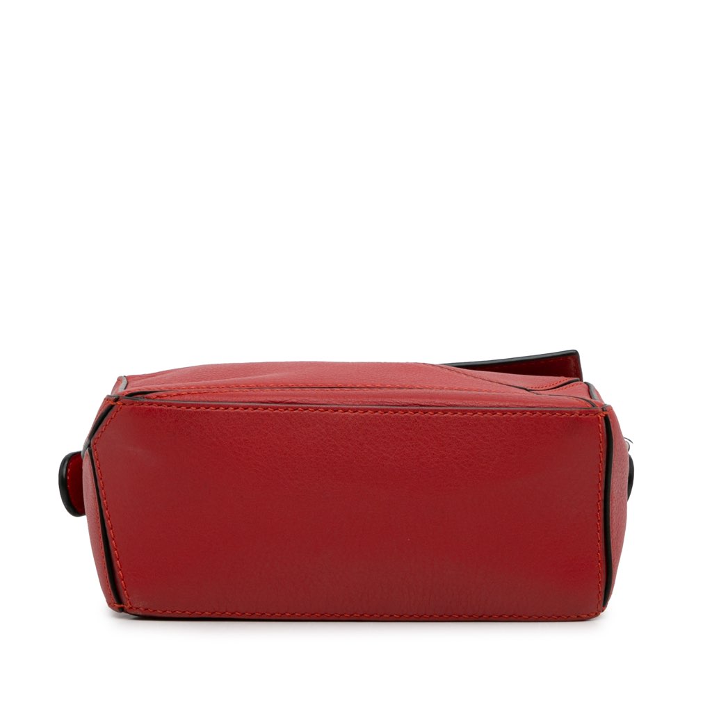 Loewe Mini Calfskin Puzzle Satchel - 5