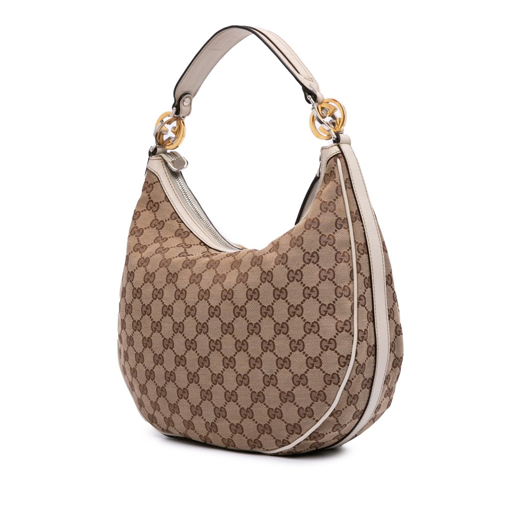 Gucci GG Canvas Twins Hobo - 2
