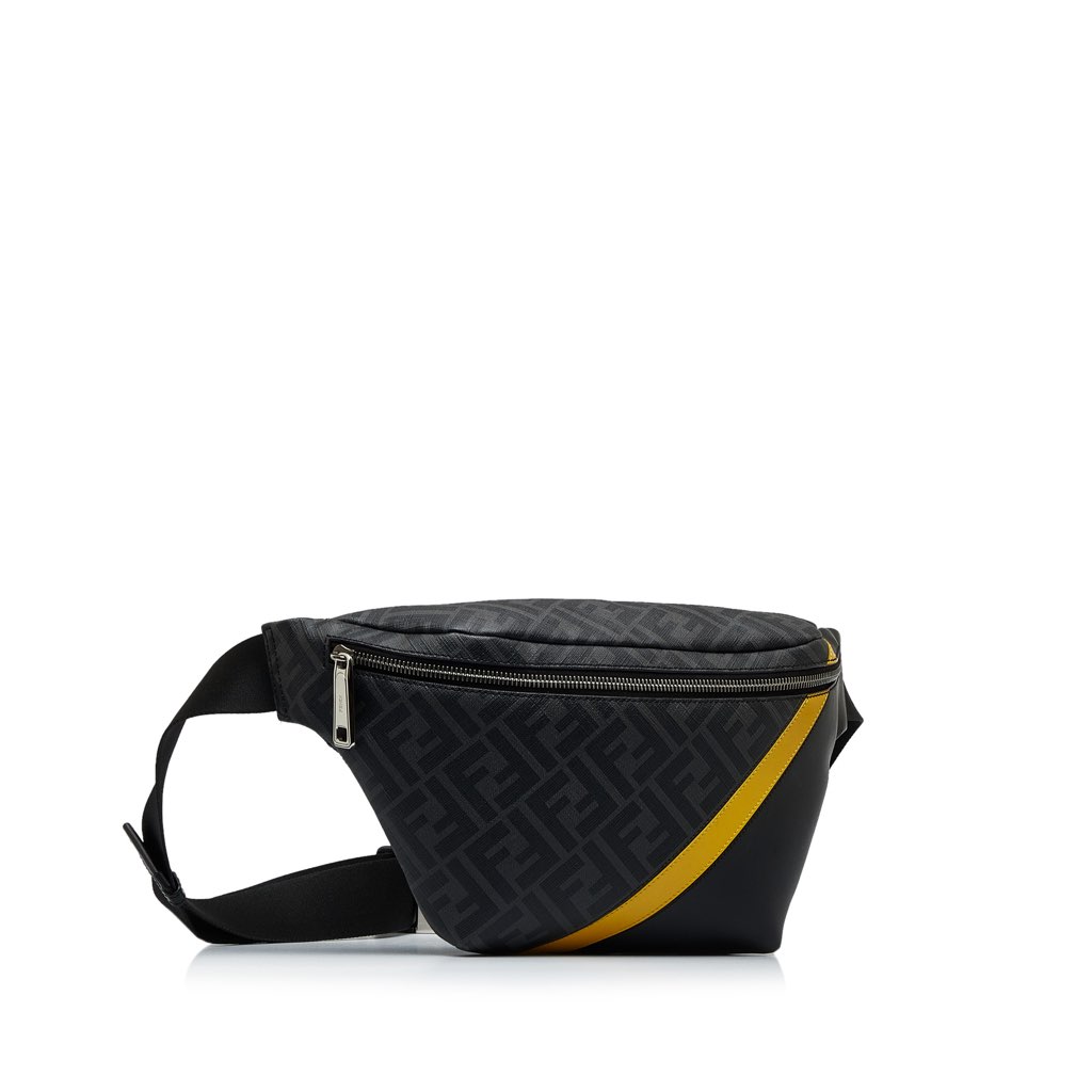 Fendi Zucca FF 1974 Diagonal Belt Bag - 2