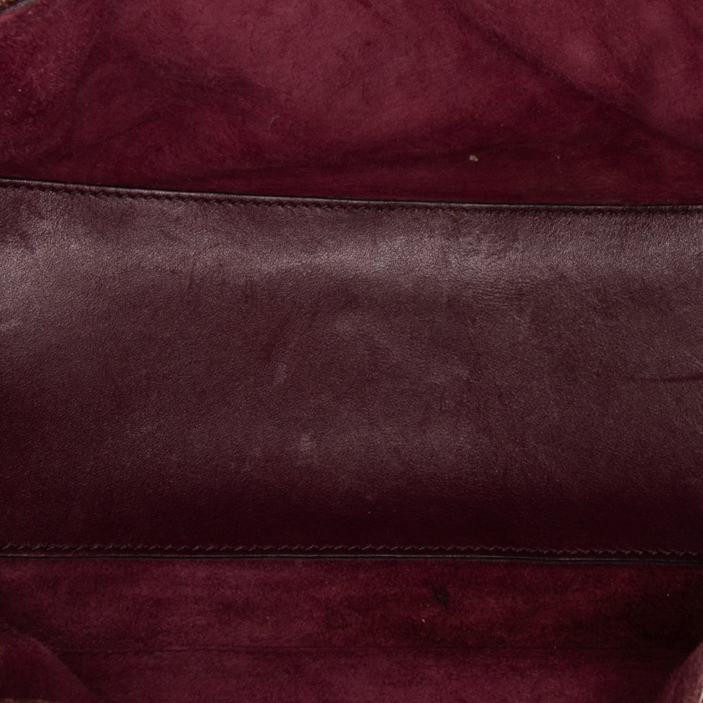 Dior Medium Lambskin Cannage Studded Supple Lady Dior - Side view