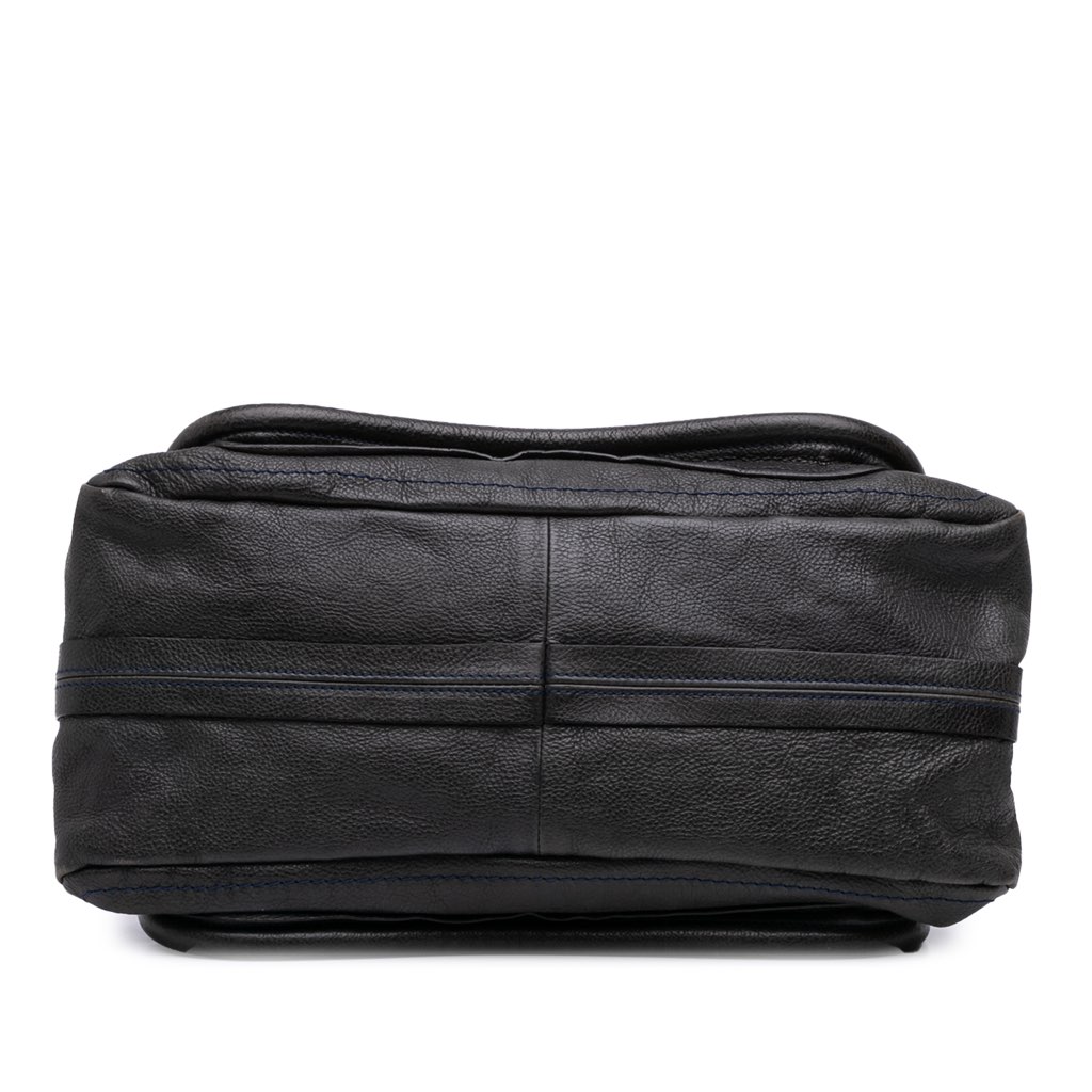 Chloé Medium Pebbled Leather Paraty Satchel - 3