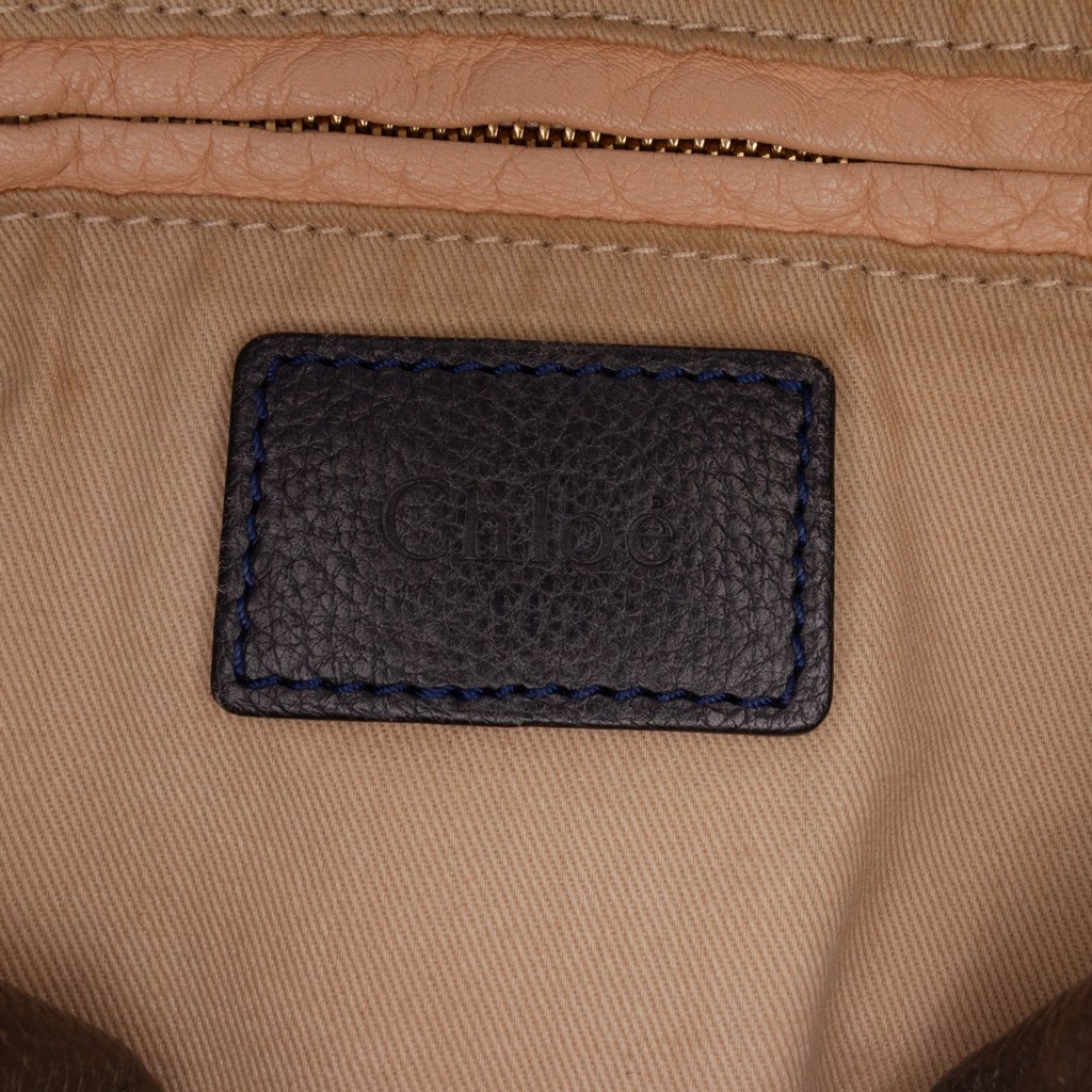 Chloé Medium Pebbled Leather Paraty Satchel - 5