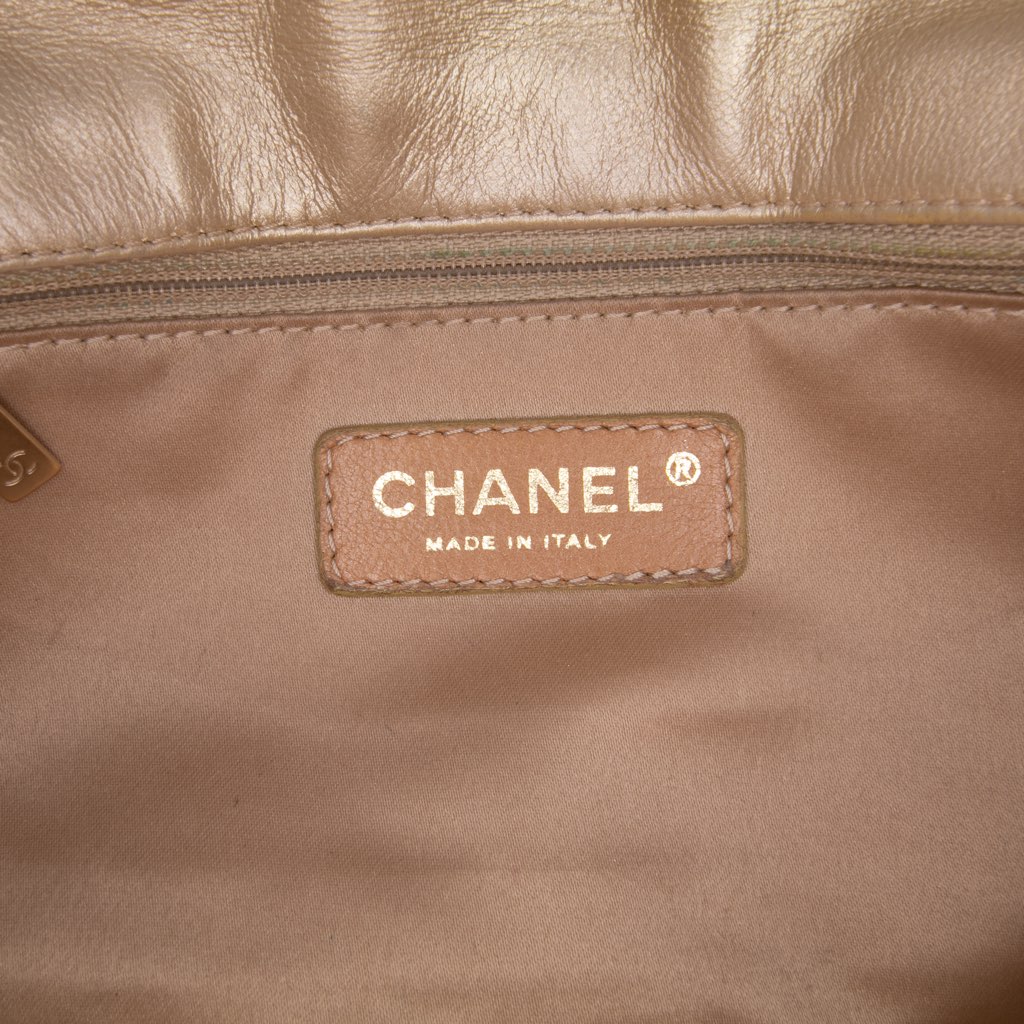 Chanel CC Metallic Lambskin Patchwork Flap - 5