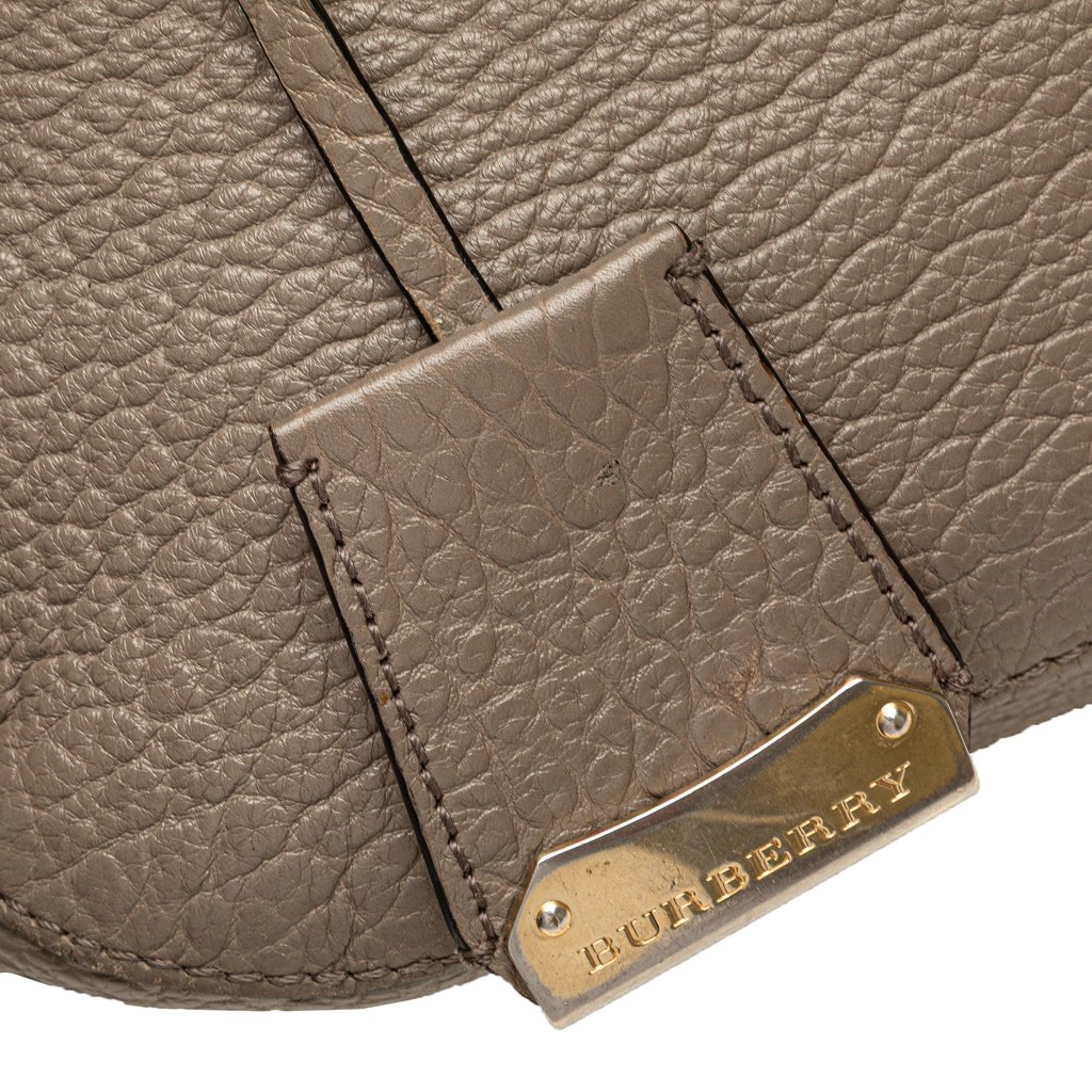 Burberry Small Grained Calfskin Heritage Orchard Bowling Bag - Image 13