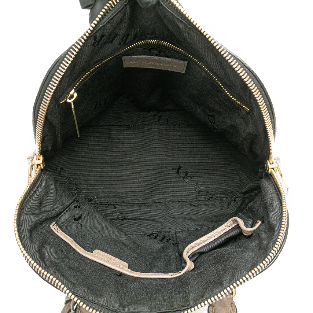 Burberry Small Grained Calfskin Heritage Orchard Bowling Bag - 4