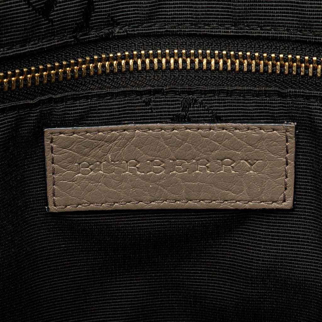 Burberry Small Grained Calfskin Heritage Orchard Bowling Bag - Side view