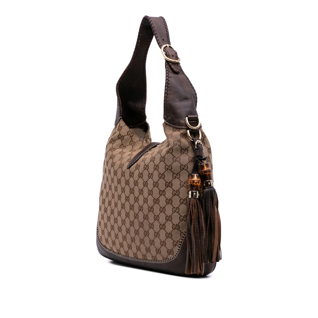 Gucci Medium GG Canvas New Jackie Satchel - 2