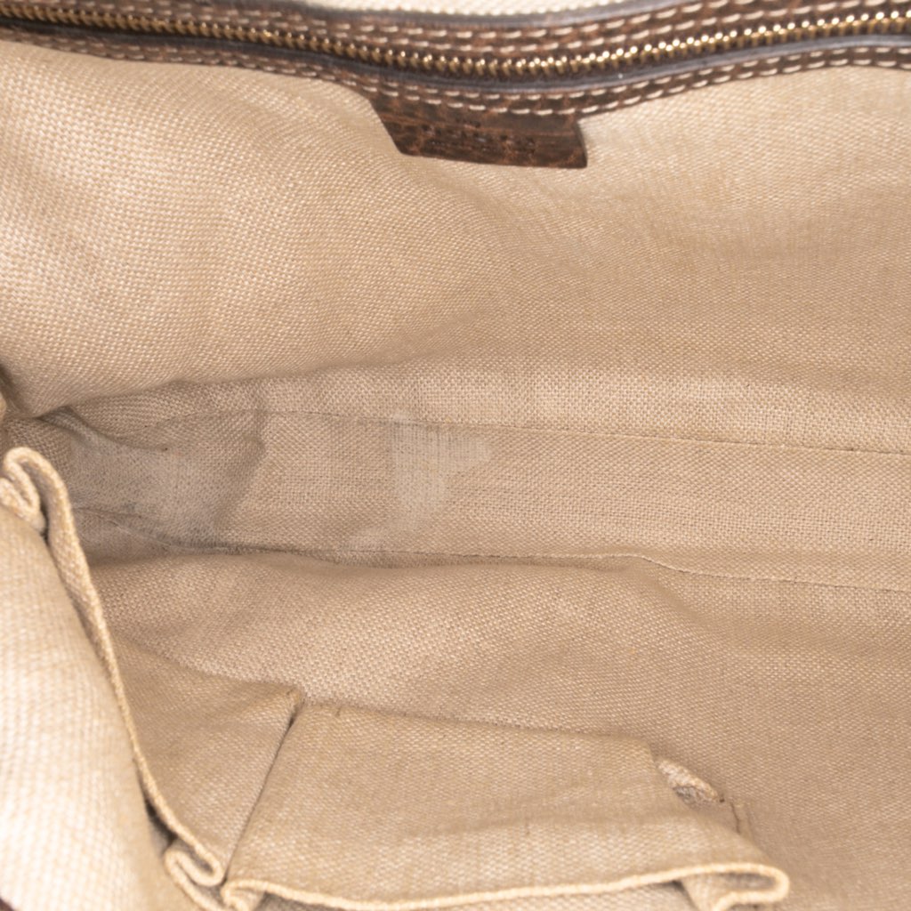 Gucci Medium GG Canvas New Jackie Satchel - 4