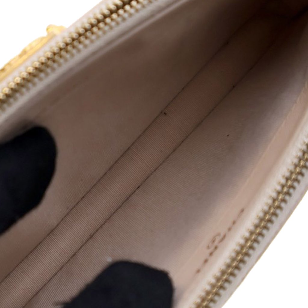 Chanel Small Chevron Crumpled Lambskin Boy Clutch With Chain - 4