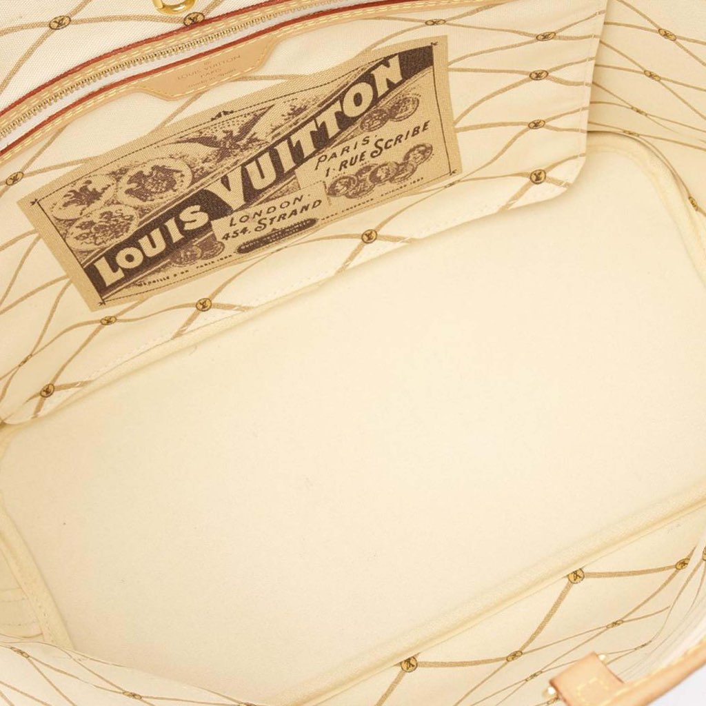 Louis Vuitton Damier Azur Summer Trunks Neverfull MM - 4