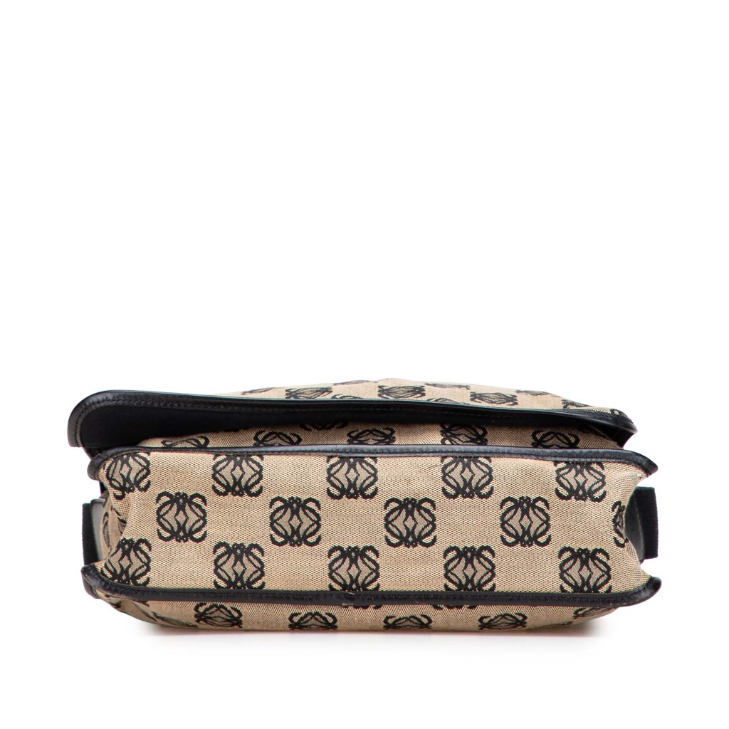 Loewe Anagram Canvas Messenger Bag - Image 6